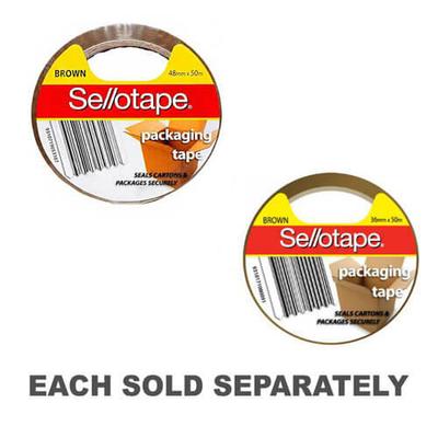 Клейкая лента Sellotape для упаковки (коричневый)