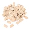 100 шт. Деревянные шипы Бук Свободные Массив Дерева Деревообработка Мебель Изготовление Шкафов Сращивание