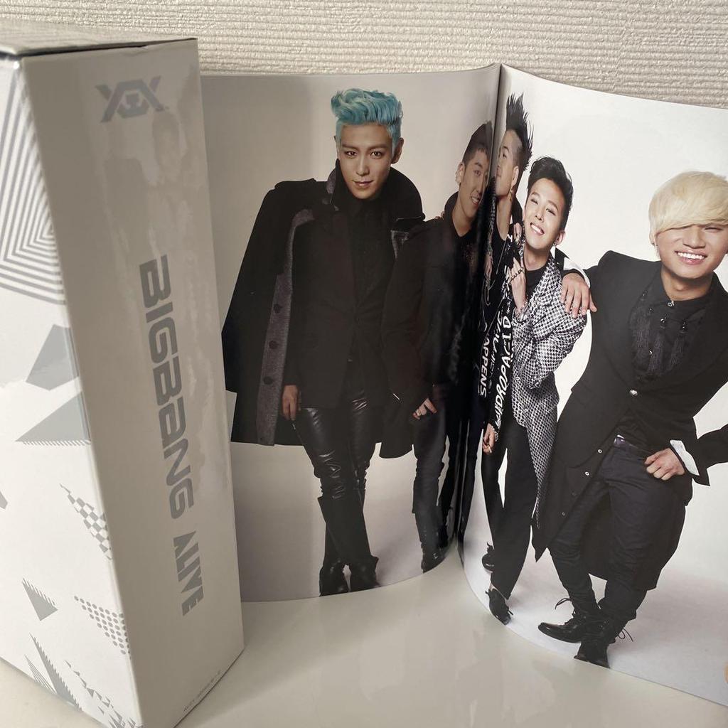 [Б/У] Лимитированное издание первого пресса BIGBANG ALIVE, лимитированное издание Lawson HMV