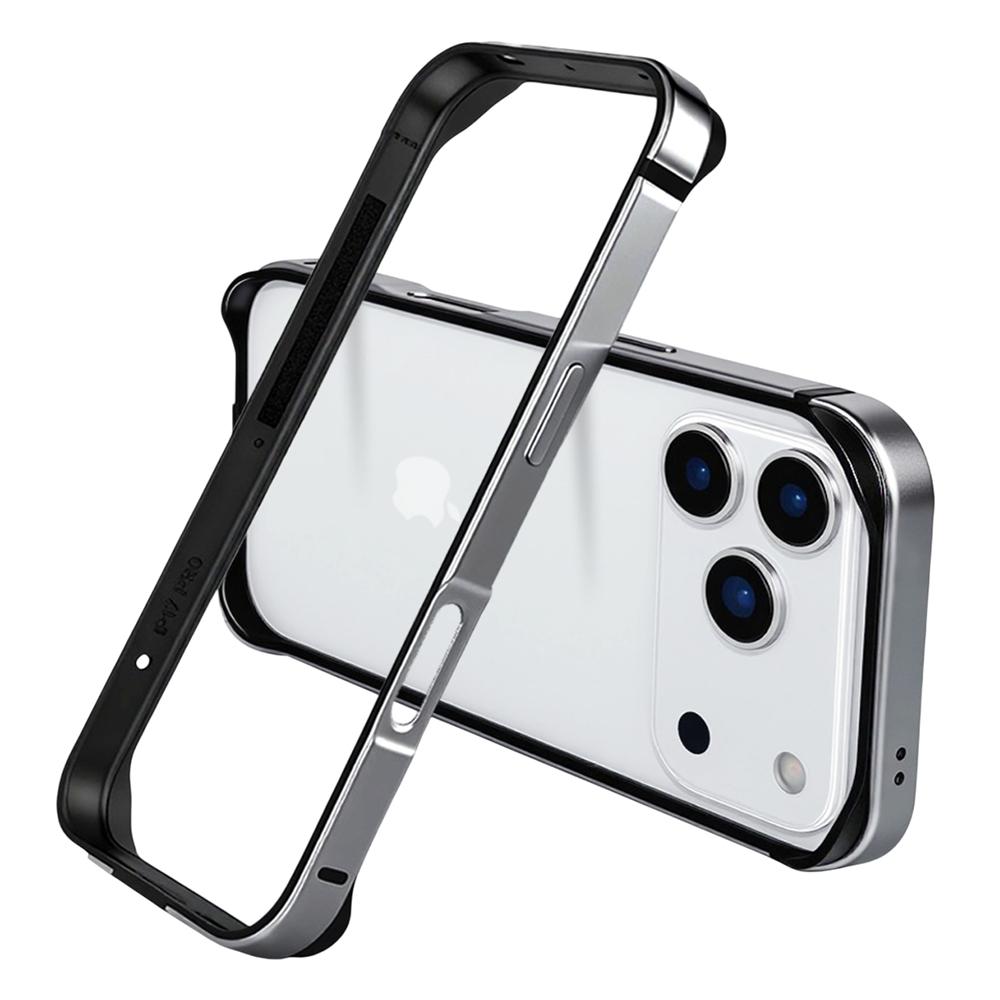 Бампер для iPhone 17 Pro Ультратонкий Металлический ТПУ Чехол-рамка для телефона Защитная крышка