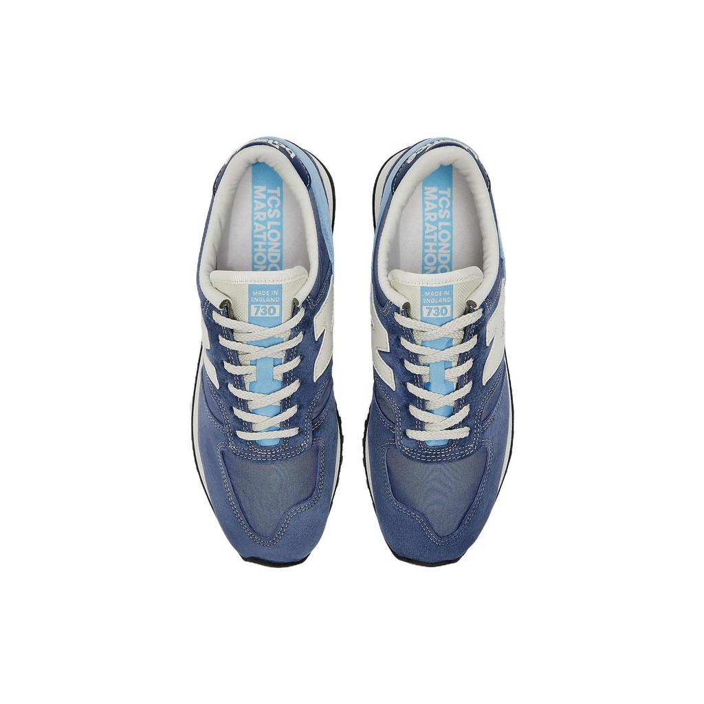 Run The Boroughs X New Balance 730 Made In England London Marathon Men Sneakers Blue Navy Off-White M730LDN