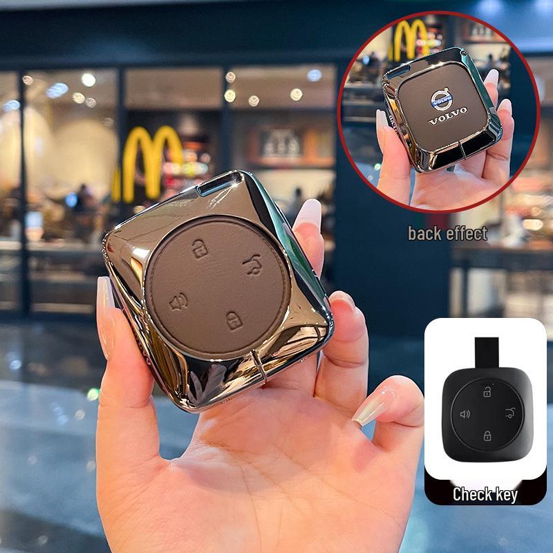 Высококачественная металлическая крышка для ключа 2026 Volvo XC70/ES90/EX90