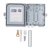 Optical Fiber Distribution Box 12 Core Waterproof Fiber Optic Splitter Box for SC FC PLC