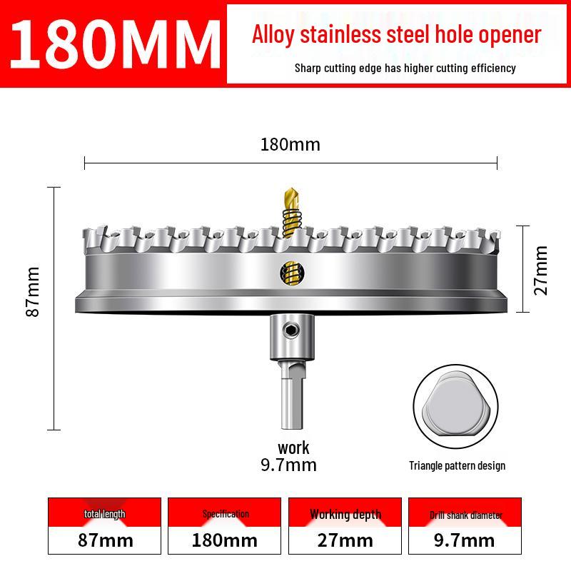 High Hardness Stainless Steel Alloy Drill Bit for Metal and Aluminum Reaming