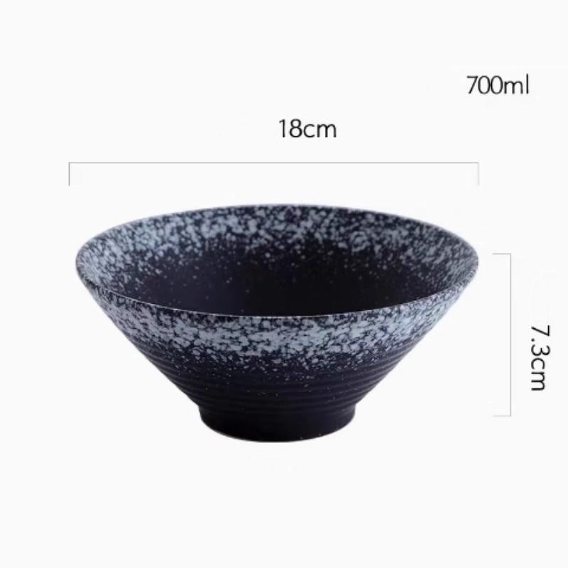 Японская керамическая миска для рамена – Креативная суповая миска для дома или ресторана