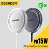 Essager 15W Magnetic Wireless Charger Qi2 Fast Charging Phone Charger Sation For iPhone 15 14 13 Pro Max Samsung Charger Stand