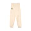 Classics Fleece Lined Loose Fit Cuffed Knit Joggers Women Bottoms Almond 632641-87