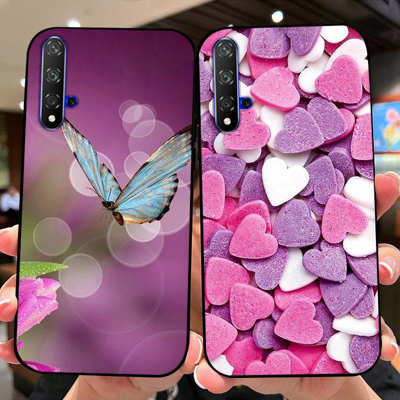 For Huawei Nova 5T Case YAL-L21 YAL-L61 Fashion Luxury Soft TPU Silicone Phone Coque Bumper For Huawei nova 5T Fundas Cover