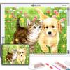 Набор для вышивки крестом «сделай сам», алмазная вышивка, милые маленькие животные, кошка, собака, панда, алмазная живопись, домашний декор