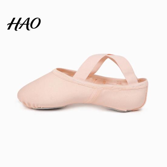 Stretch Fabric Dance Shoes 1 Pair Girls Ballet Full Breathable Soft Wear Resistant Lightweight Toddler Slippers Children