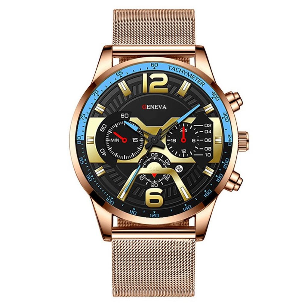 Мужские водонепроницаемые светящиеся наручные часы-будильник для бега