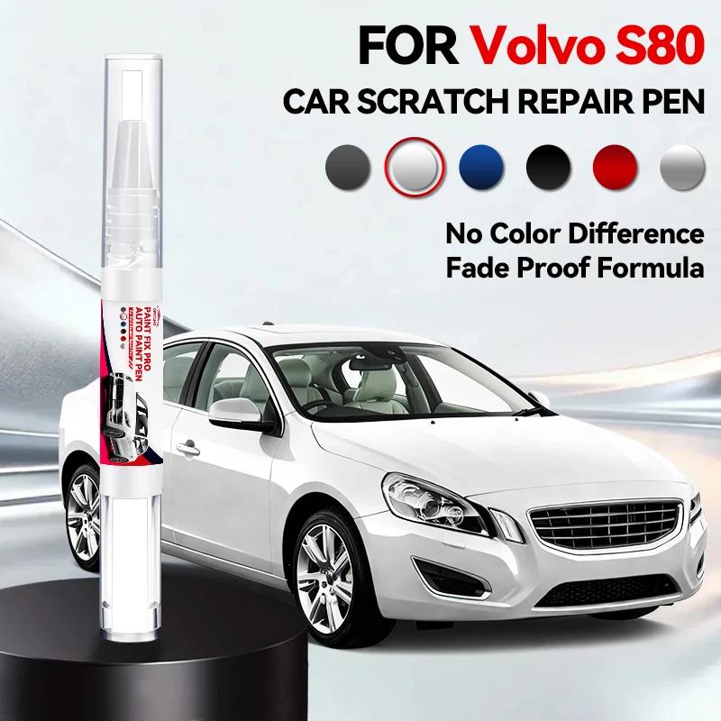 Car Dedicated Car Paint Repair Pen For 1998-2016 VOLVO S80 Paint Scratch Repair Accessories Blue 705 Silver 711 Black 452 White