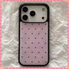 Милый Чехол для Телефона с Полноэкранным Рисунком в Горошек для iPhone Air 17 16 15 14 13 12 11 Pro MAX Xr XS XSMAX Mini 7 8 Plus Y2K