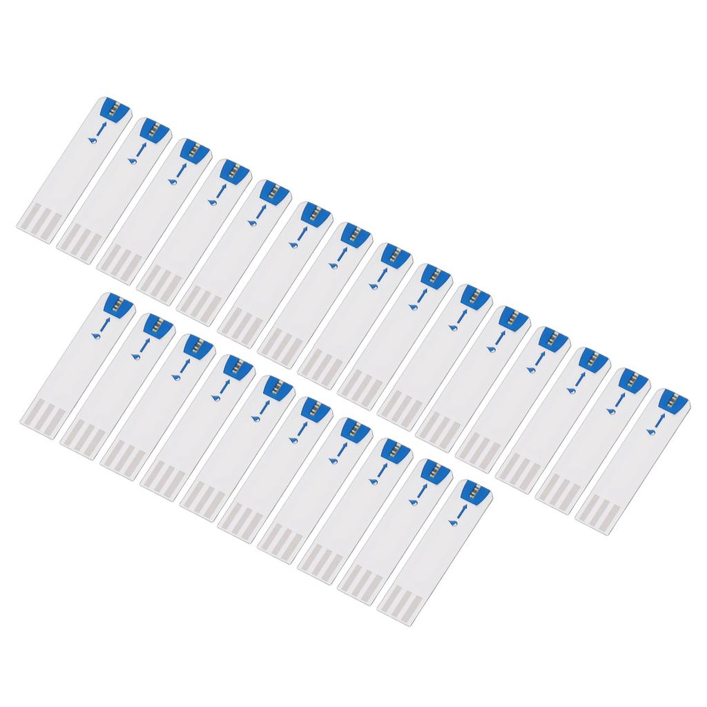 25pcs Blood Glucose Test Strips Home Use Accurate Diabetic Test Strips for Blood Sugar Monitor Self
