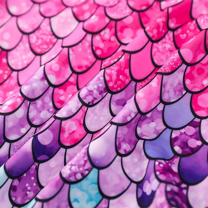 Детский цельный купальник-бикини для девочек, красочный купальник на бретельках с мультяшным принтом, милый боди, пляжная одежда