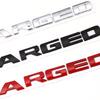 3D Metal Car Sticker Emblem Auto Badge Decal for  Supercharged Logo