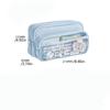 Transparent Pencil Bag Multilayer Pen Pouch Multi Pocket Transparent  Pencil Case  Office Supplies