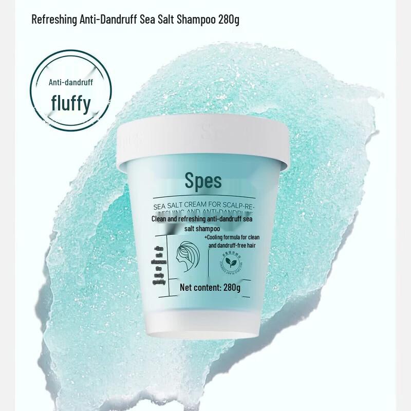 Spes Refreshing Anti-Dandruff Sea Salt Shampoo 280g