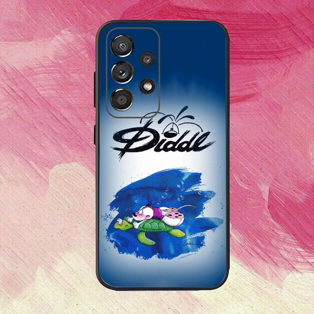 МИЛЫЙ Чехол для телефона D-Diddl R-Rat-DR Для Samsung S25,S24,S21,S22,S23,S30,Ultra,S20,Plus,Fe,Lite,Note,10,Черный Чехол