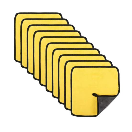 Микрофибровое полотенце для мойки автомобиля 30*30см / 30*60см Абсорбирующая чистящая салфетка