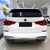 Для BMW X3 G01 M Sport 2018-2026 X3M Стиль Высококачественный ABS Автомобильный Задний Бампер Губа Спойлер Глянцевый Черный Карбоновое Волокно Вид Обвес