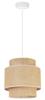 Hanging Lamp, Ceiling Chandelier, Lampshade, Boho Juta