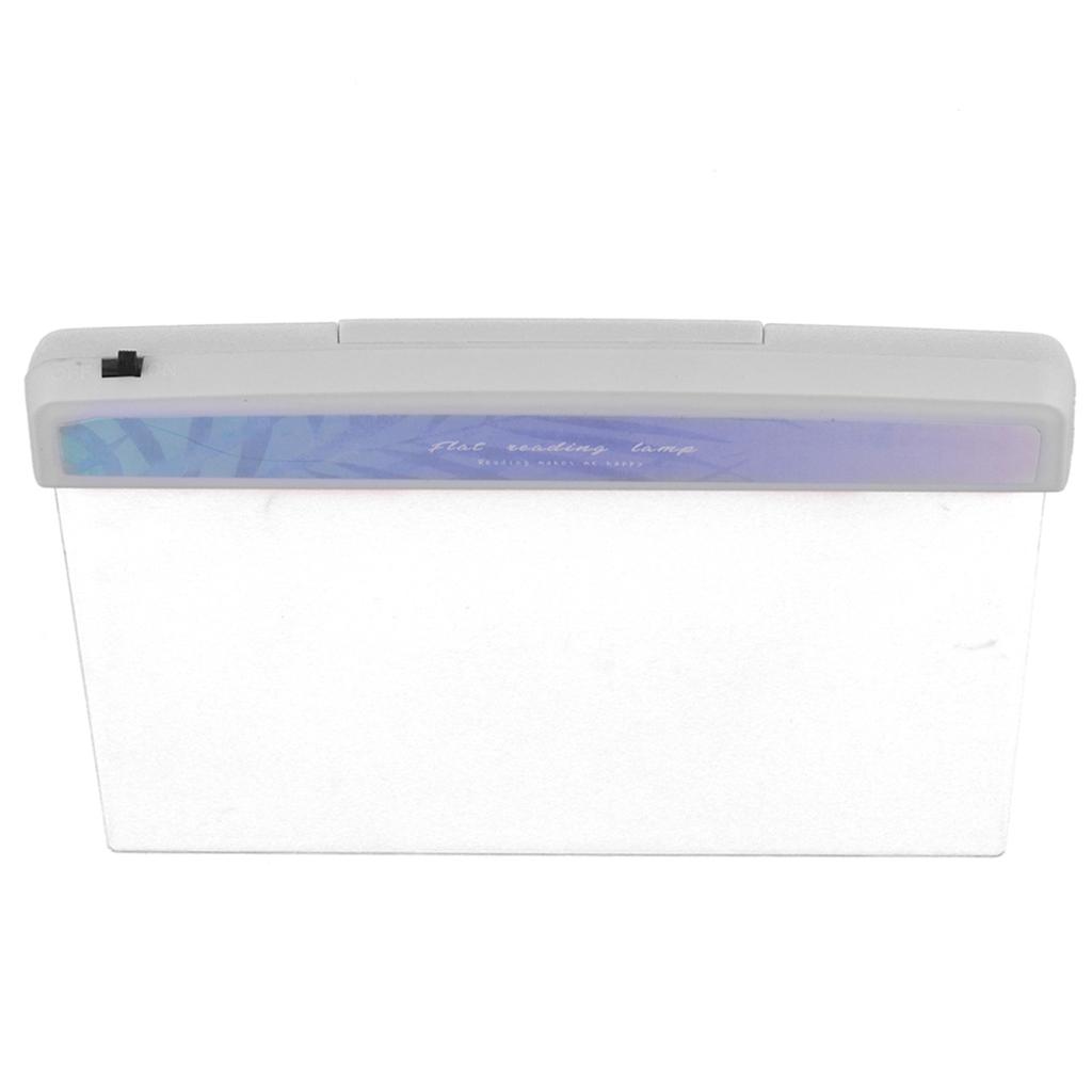 LED Panel Book Light Portable Leaf Pattern Flat Reading Lamp Student Eye Protection Light