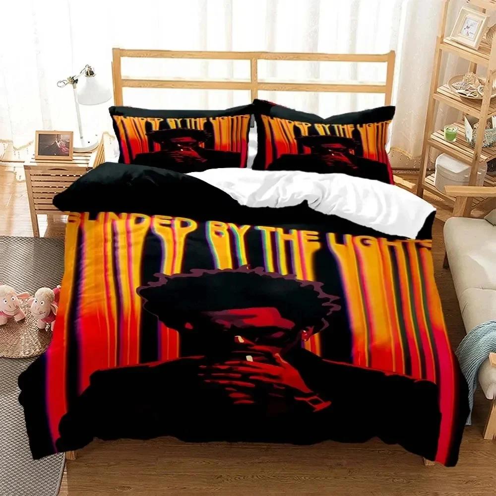 Comforter Die Weeknd Pop Singer 3D Fashion Printed Bedding Queen Bedding Set King Size Bedding Set Soft And Comfortable