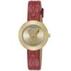 Watch Virtus Mini Gold Dial Stainless Steel Sapphire Glass Quartz 28MM Swiss Watch VET300521 Red [Versace] Women's [Item]