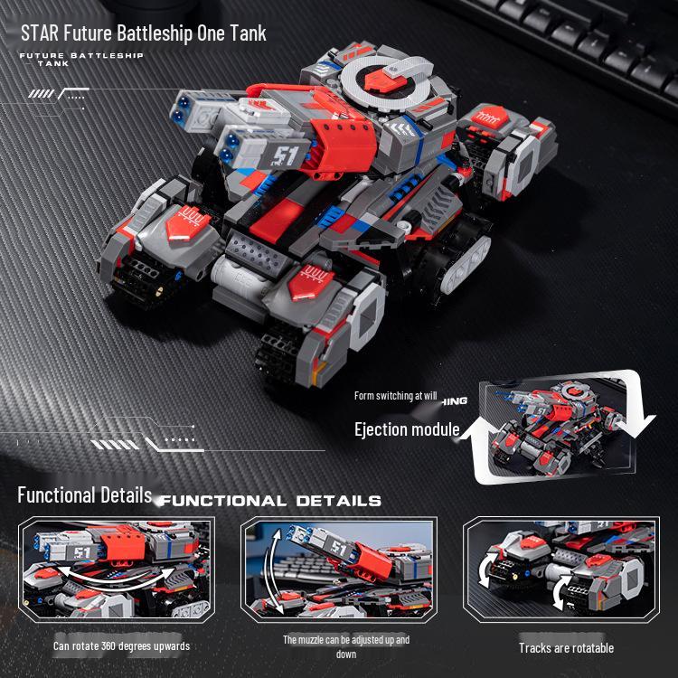 Межзвездный Боевой Танк-Краб Конструктор JD021-25