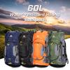 60L Waterproof Hiking Backpack Camping Mountain Climbing Cycling Backpack Outdoor Sport Bag with