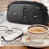 TOPROAD Портативный Bluetooth-динамик 12 Вт, беспроводной 3D-стереозвук, поддержка басов, FM-радио, AUX USB