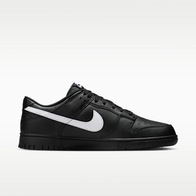 Nike Dunk Low Черный Белый Swoosh