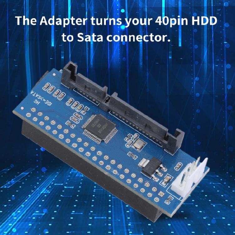 40-контактный адаптер IDE 3.5" на SATA для жесткого диска HDD, конвертер для компьютера