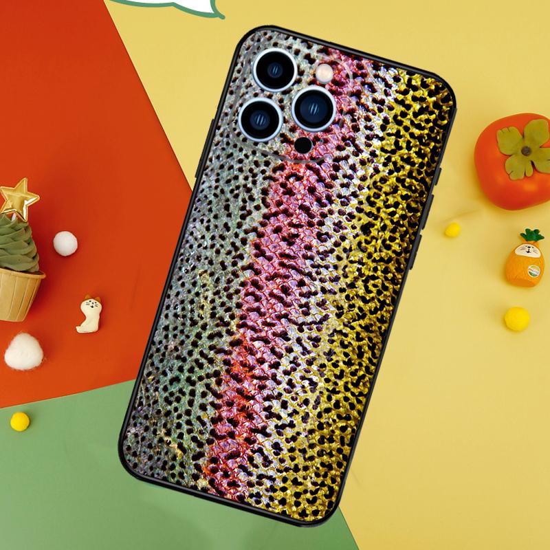 Чехол для iPhone 15 16 11 13 12 14 Pro Max Mini X XR XS 7 8 Plus с рисунком форели для нахлыстовой рыбалки, задняя крышка