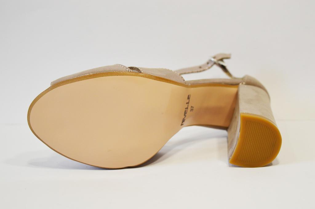 Sandals Nivelle 1804 36 Visone Leather