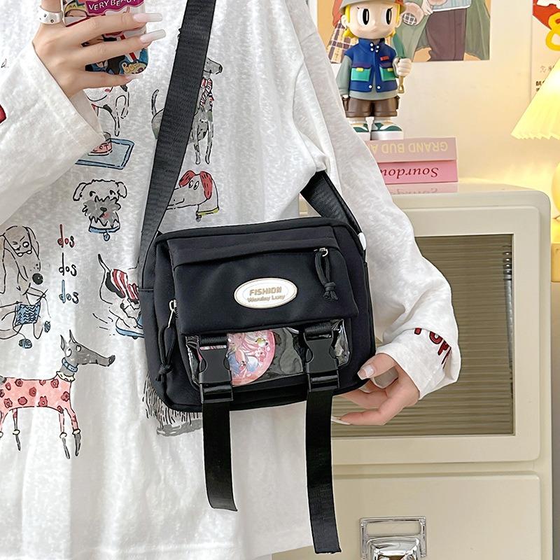 Вместительная наплечная сумка женская новая модная прозрачная милая простая наплечная сумка