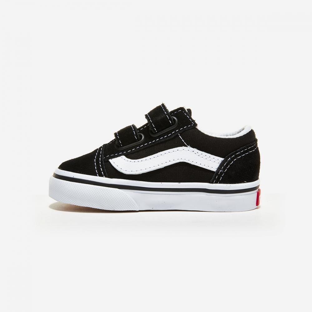 Vans Липучка старой школы, черная Vn000d3yblk, черная