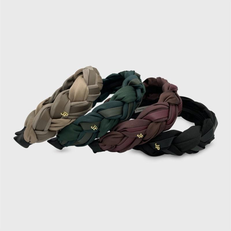 Кожаный французский ободок для волос Jean Paul Clarisse JP-22-192HB