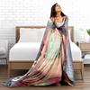 "Hello Fashion Summer Style" for all seasons blanket lunch break throw gift