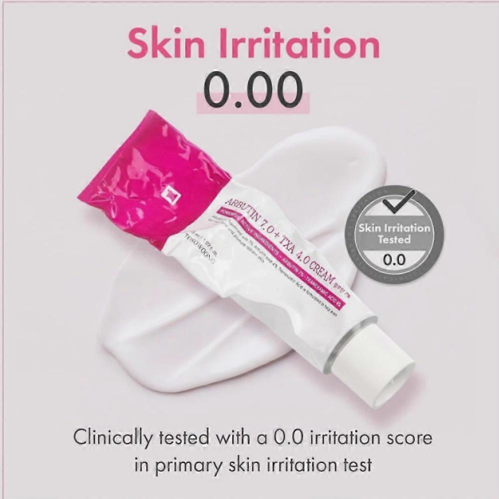 TOSOWOONG Крем с арбутином 7% и транексамовой кислотой 4% 50 мл Осветляющий K-Beauty 50 г