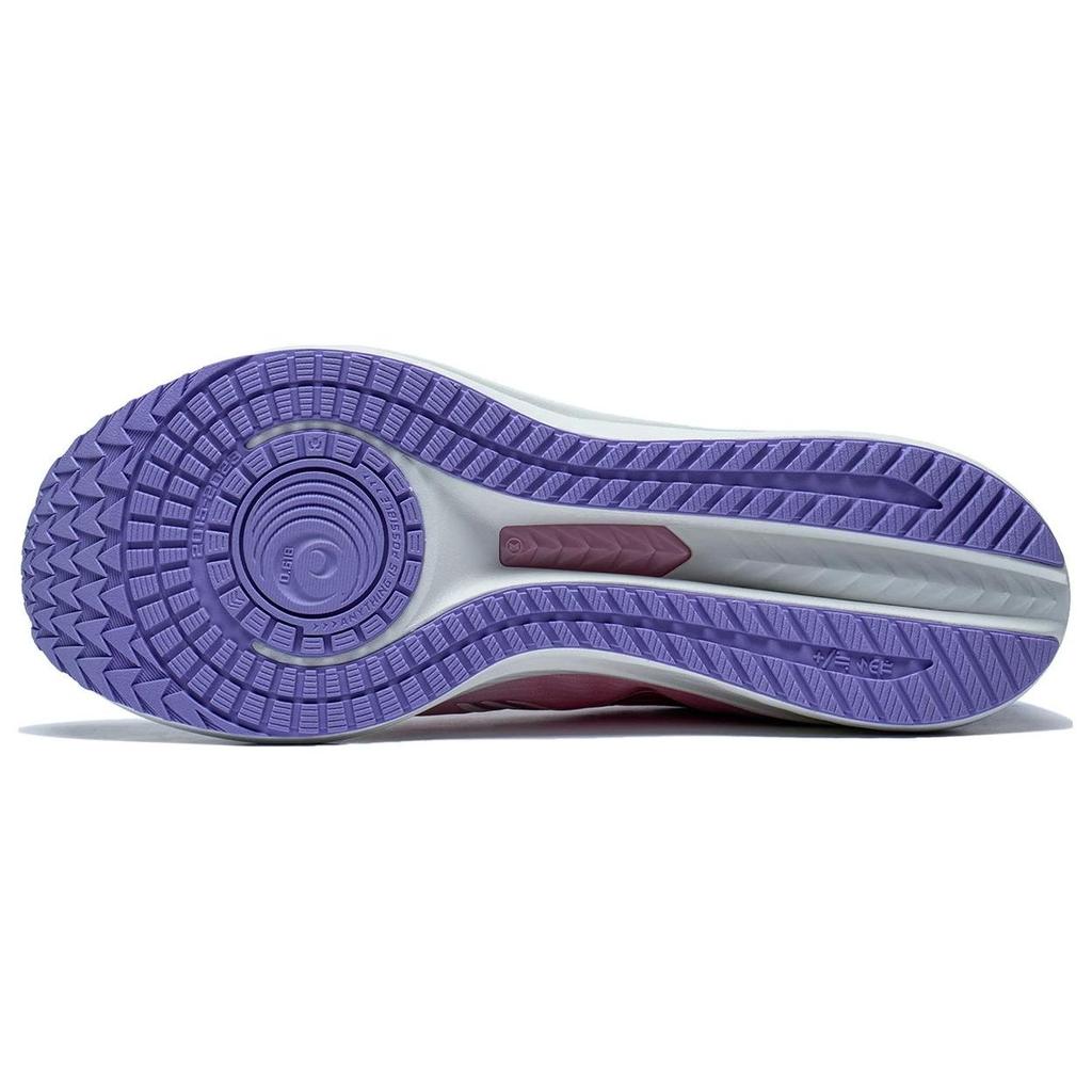 Li Ning Red Rabbit 6 Versatile Shock Absorbing Breathable Rebound Low Top Running Shoes Women Sneaker White Pink Purple ARMT016-14