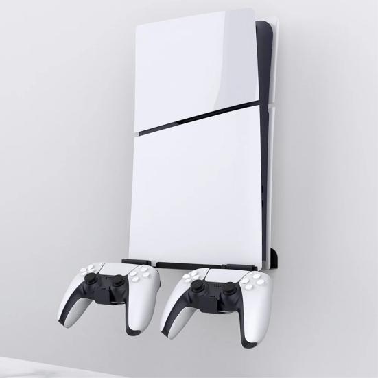 Game Console Wall Storage Holder with Mount Bracket Storage Hook Strong Load-bearing Simple