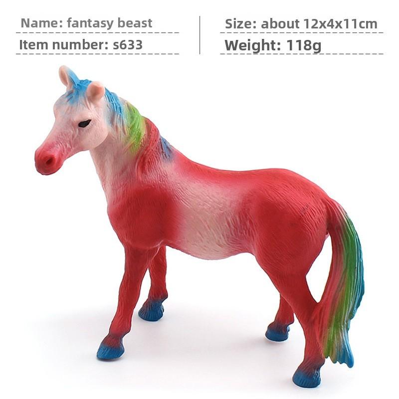 Dreamland Mythical Beast Unicorn Pvc Figurine For Kids Room Decor And Collectors