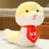 Adorable Plush Snake Soft Toy With Cute Bowtie Design Perfect For Kids And Collectors