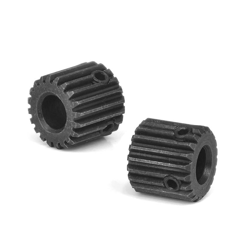 Spur Gear 0.5M 20T - 34T Metal Transmission Gear 45# Steel 0.5 Modulus Pinion Gears Bore 4 5 6 6.35 8mm Surface Blackening