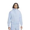 Nike Sweatshirts Men's Blue Stand Collar Moderate Regular DQ4238-425