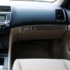 2Pcs Carbon Fiber Glove Box Panel Cover Trim For Honda Accord Sedan 2003-2007