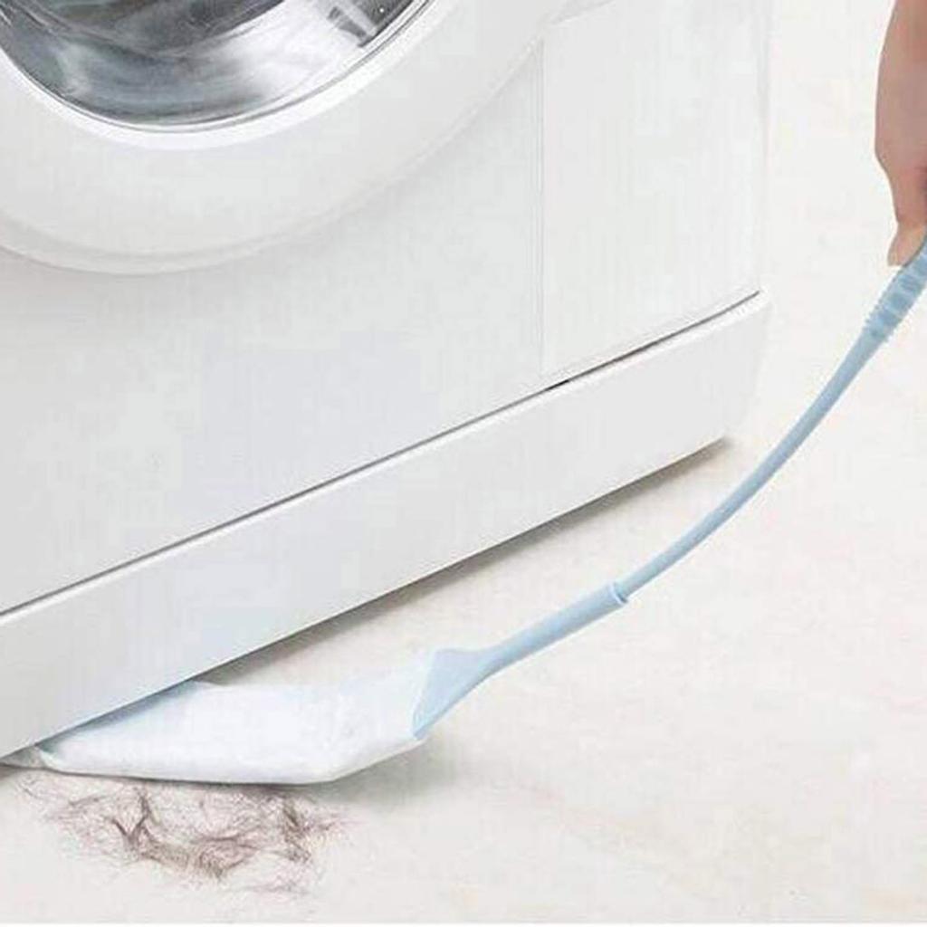 Extended non-woven cloth dusting duster for cleaning sanitary tools
