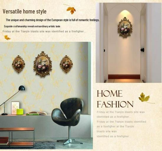 Европейский настенный подвесной орнамент из смолы